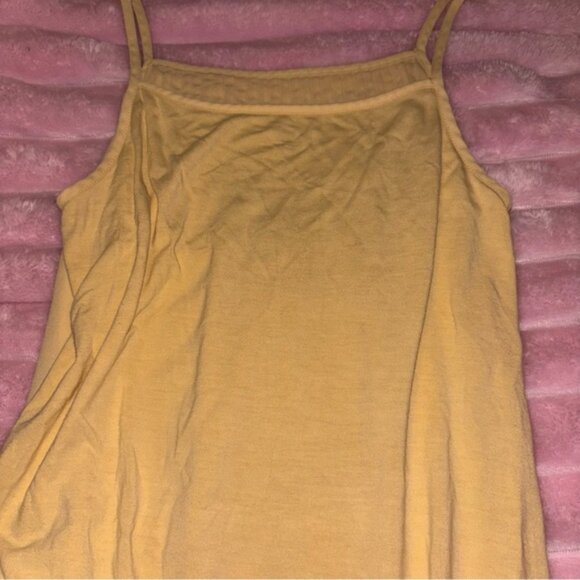 Loft Y2K yellow flowy shirt size small - Picture 5 of 6